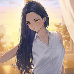 This is a pixiv picture whose title is 卒業したい？.