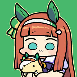 This is a pixiv picture whose title is サイレンススズカ.