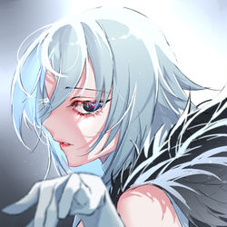 This is a pixiv picture whose title is “执我之手，同吾共行”.
