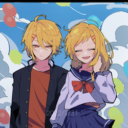 This is a pixiv picture whose title is 7/31.