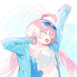 This is a pixiv picture whose title is 水着ホシノ.