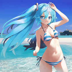 This is a pixiv picture whose title is Season in the sun.
