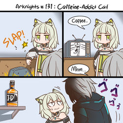 This is a pixiv picture whose title is Arknights #131.