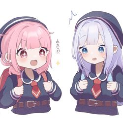 This is a pixiv picture whose title is かなえむif.