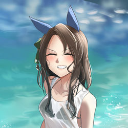 This is a pixiv picture whose title is ほら来なさい！トレーナー！.