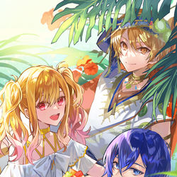 This is a pixiv picture whose title is サマーバカンス.