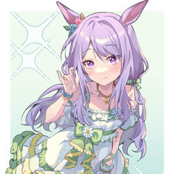 This is a pixiv picture whose title is 水着マックイーン.