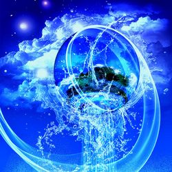 This is a pixiv picture whose title is 99 waves.