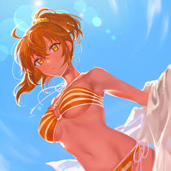 This is a pixiv picture whose title is 恒例ブリリアントサマー.