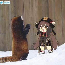 This is a pixiv picture whose title is 호두!.