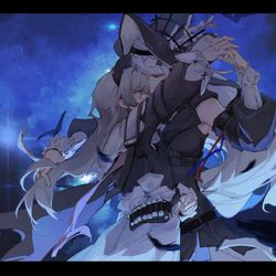 This is a pixiv picture whose title is 共舞.