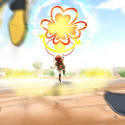 This is a pixiv picture whose title is ドカーーーン！.