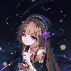 This is a pixiv picture whose title is Herta.