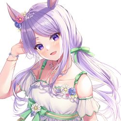 This is a pixiv picture whose title is 水着マックイーン.