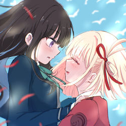 This is a pixiv picture whose title is 私は君に会えて嬉しい！.