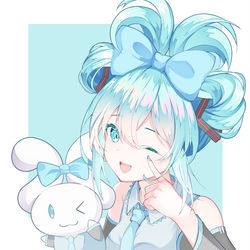 This is a pixiv picture whose title is シナミク.