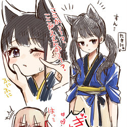 This is a pixiv picture whose title is たきにゃは猫である.