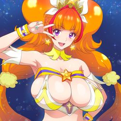 This is a pixiv picture whose title is キュアトゥインクル☆.