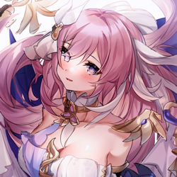 This is a pixiv picture whose title is 爱莉希雅.