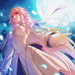 This is a pixiv picture whose title is 空想具现化.