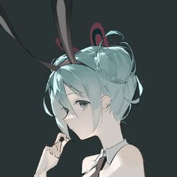 This is a pixiv picture whose title is 🐰.