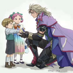 This is a pixiv picture whose title is 陛下に贈り物.