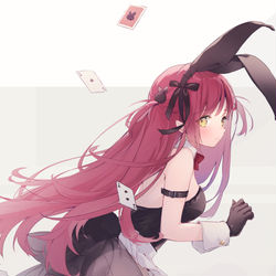 This is a pixiv picture whose title is ♠♣♥♦.