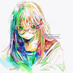 This is a pixiv picture whose title is なにも知らないくせに.
