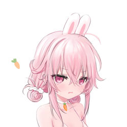 This is a pixiv picture whose title is 🥕.