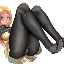 This is a pixiv picture whose title is ツンデレエルフ.