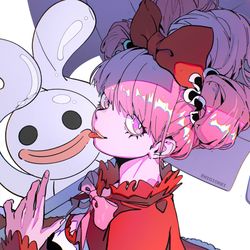 This is a pixiv picture whose title is Cinnamoroll Perona👻.