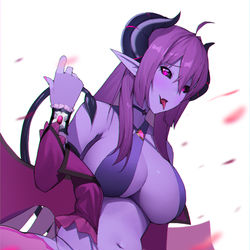 This is a pixiv picture whose title is request.
