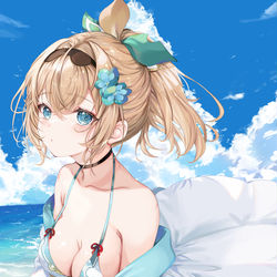 This is a pixiv picture whose title is いろはサマー.