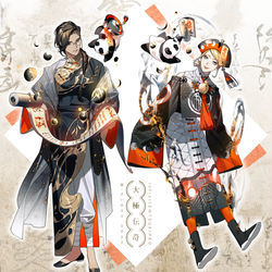 This is a pixiv picture whose title is 『太極伝奇』infinit0©TSUKIPRO.