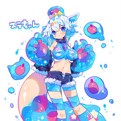 This is a pixiv picture whose title is スラちゃん.
