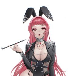 This is a pixiv picture whose title is バニーガール.