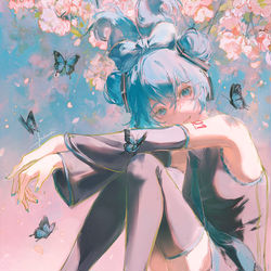 This is a pixiv picture whose title is シナミク.