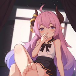This is a pixiv picture whose title is 赛璐璐练习.