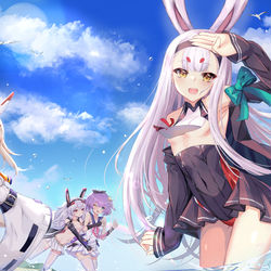 This is a pixiv picture whose title is 蒼き風と共に.