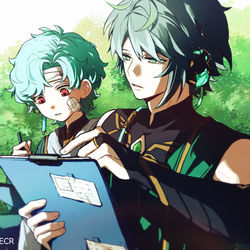 This is a pixiv picture whose title is 无题.