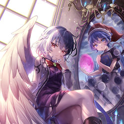 This is a pixiv picture whose title is 【東方アルカディアレコード】サグメ＆ドレミースイート.