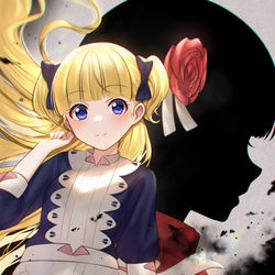 This is a pixiv picture whose title is シャドーハウス.