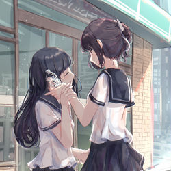 This is a pixiv picture whose title is ひんやり.