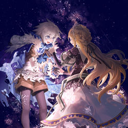This is a pixiv picture whose title is ~七夕快乐~.