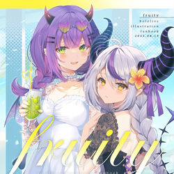 This is a pixiv picture whose title is C100新刊「fruity」.