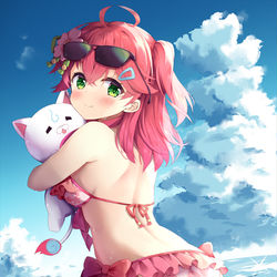 This is a pixiv picture whose title is summer.