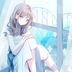 This is a pixiv picture whose title is 砂の上の１DK.