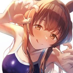 This is a pixiv picture whose title is マヤノトップガン.