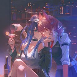 This is a pixiv picture whose title is ❤.