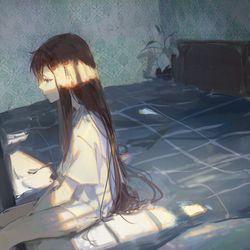 This is a pixiv picture whose title is where is my fork?.